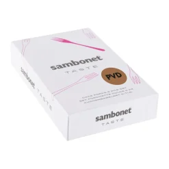 SambonetKuchengabel 6 St. Taste Antique Edelst./PVD champagne