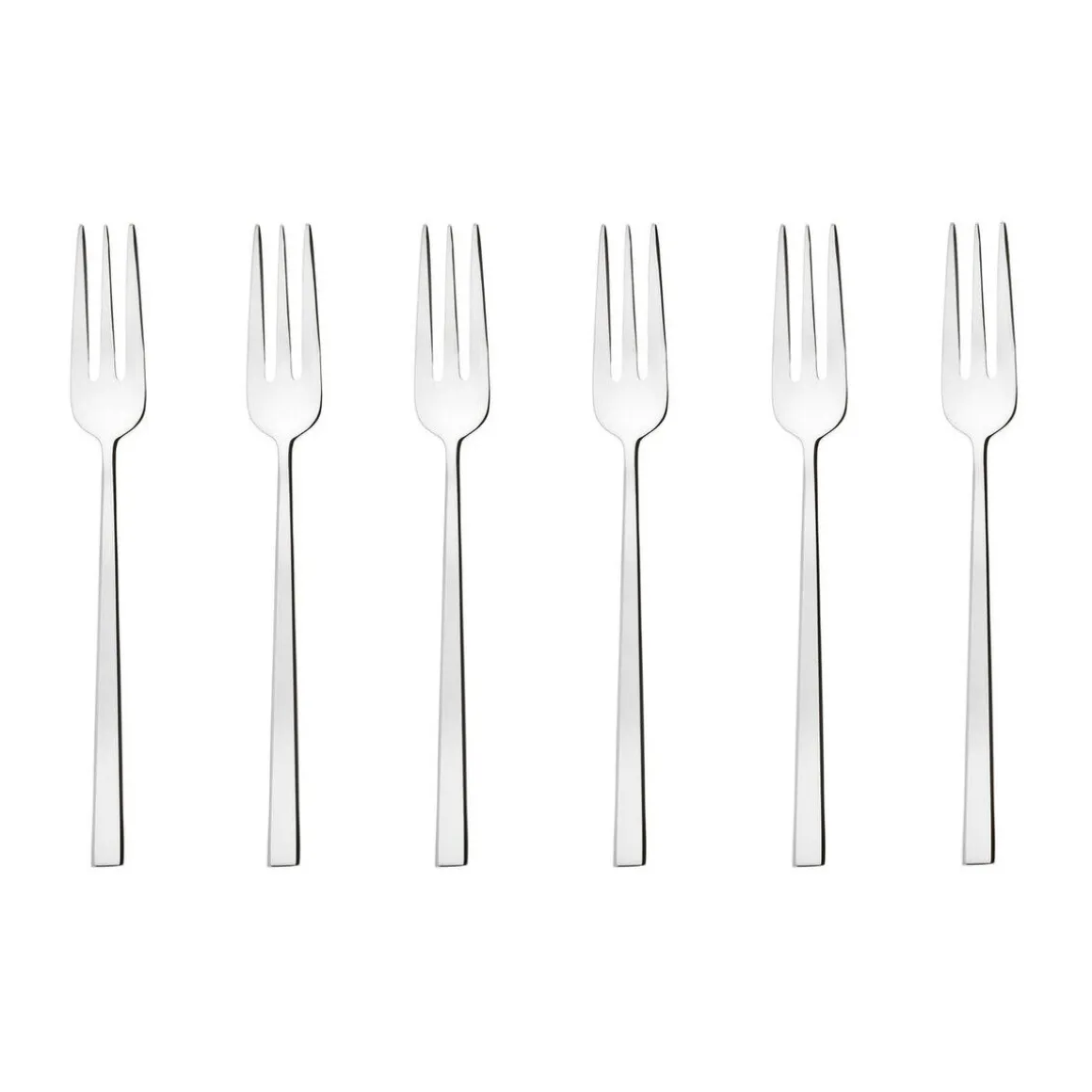 SambonetKuchengabel-Set 6-tlg. Rock Mirror Stahl