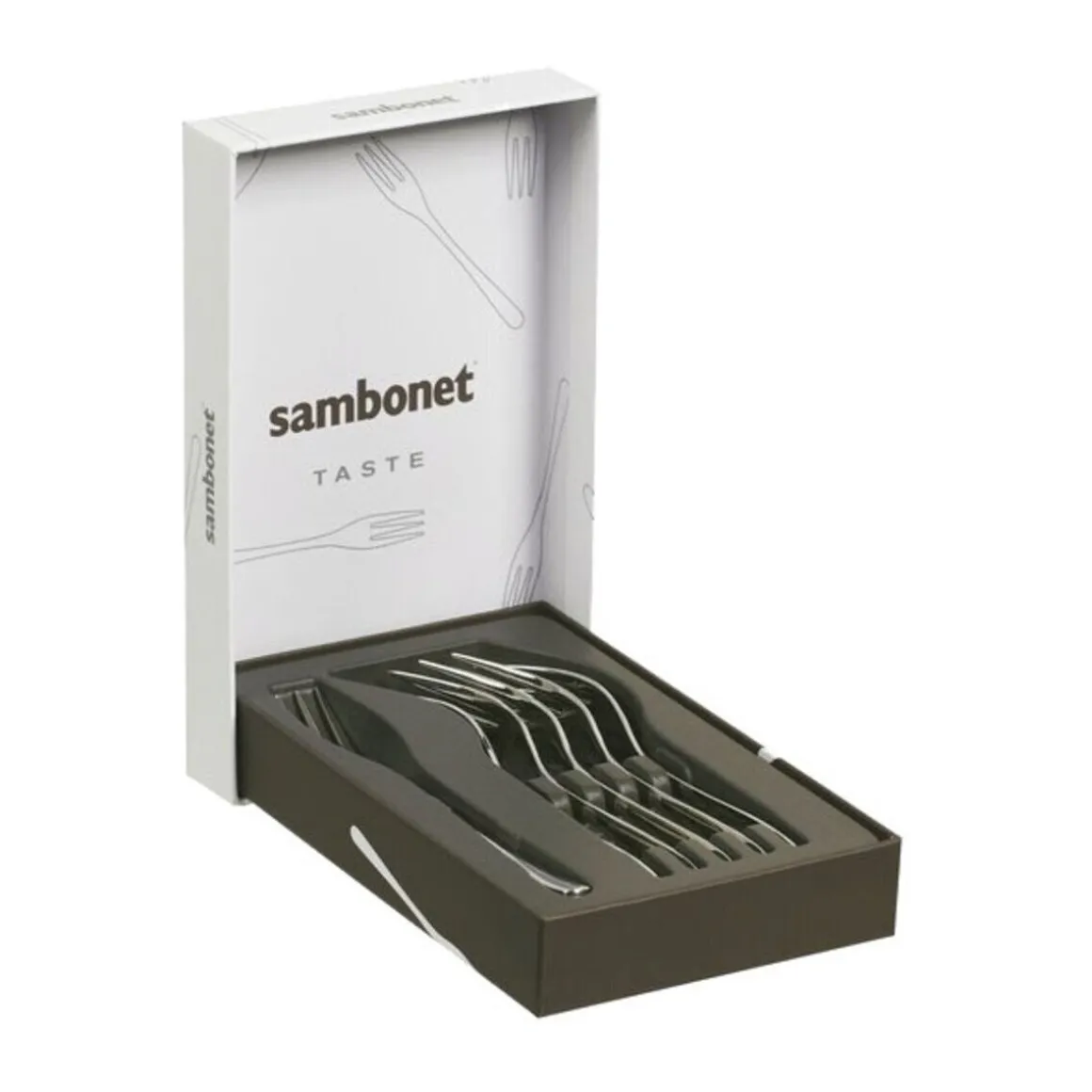 SambonetKuchengabel-Set 6-tlg. Taste Mirror Stahl