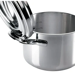 Schulte-UferFleischtopf m.Deckel Romana Edelstahl 20cm