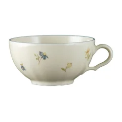Seltmann WeidenTeetasse 0,14 l Marie-Luise Streublume blauer Rand