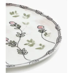 SeraxFrühstücksteller 20 cm Midnight Flowers Mirtillo Nude