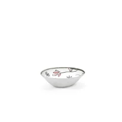 SeraxSchüssel 18 cm Midnight Flowers Fiore Rosa