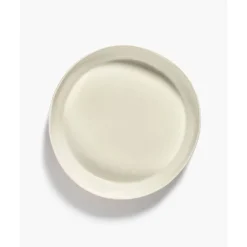 SeraxServierplatte M 36 cm Feast weiß/rote Streifen