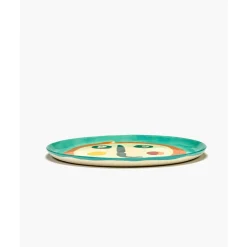 SeraxServierplatte mit Gesicht 2 35 cm Feast bunt