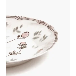 SeraxTeller tief 22 cm Midnight Flowers Mirtillo Nude