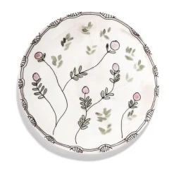 SeraxVorspeisenteller 24 cm Midnight Flowers Mirtillo Nude