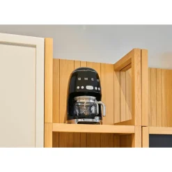 SmegFilter-Kaffeemaschine DCF02 1,4 l 1050 W 50’s Style schwarz