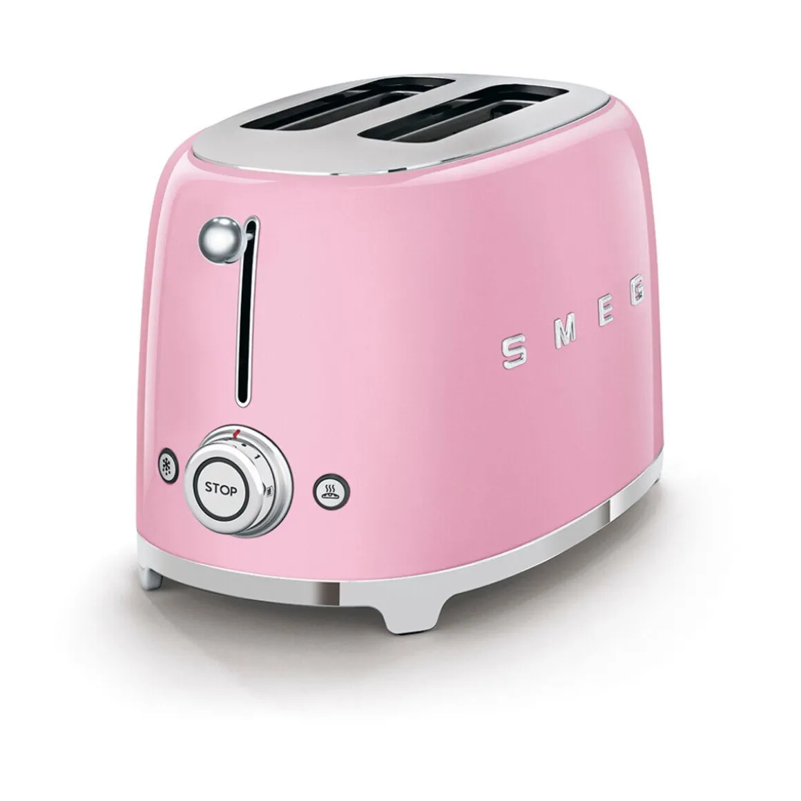 Smeg2-Scheiben-Toaster TSF01 950 W 50's Style pink