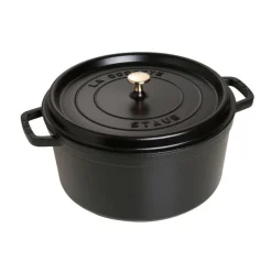 StaubCocotte 30 cm schwarz