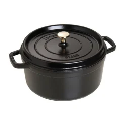 StaubCocotte 26 cm schwarz