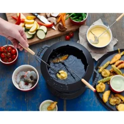 StaubFondue-Set 10-tlg. schwarz