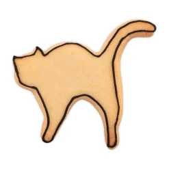 StädterAusstecher Katze mit Buckel 8,5 cm silber