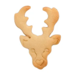 StädterPräge-Ausstecher Hirschkopf 6 cm silber