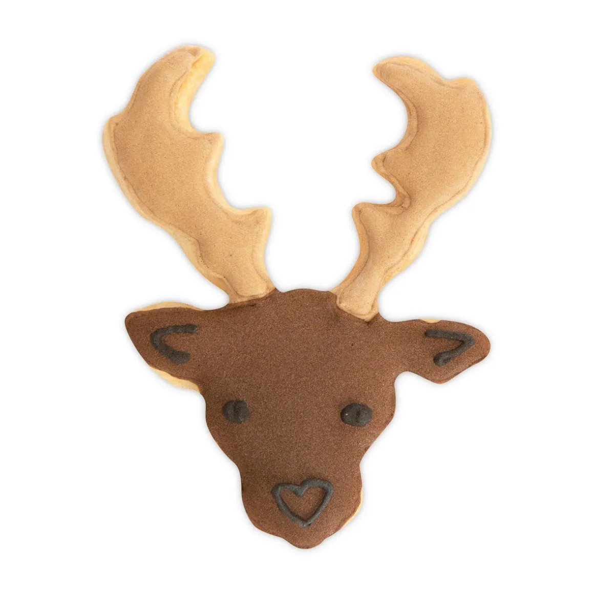 StädterPräge-Ausstecher Hirschkopf 6 cm silber