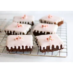 StädterTorten-/Kühlgitter 45x32 cm grau