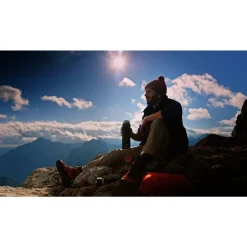 ThermosThermosflasche 0,9 l Mountain Beverage Bottle schwarz