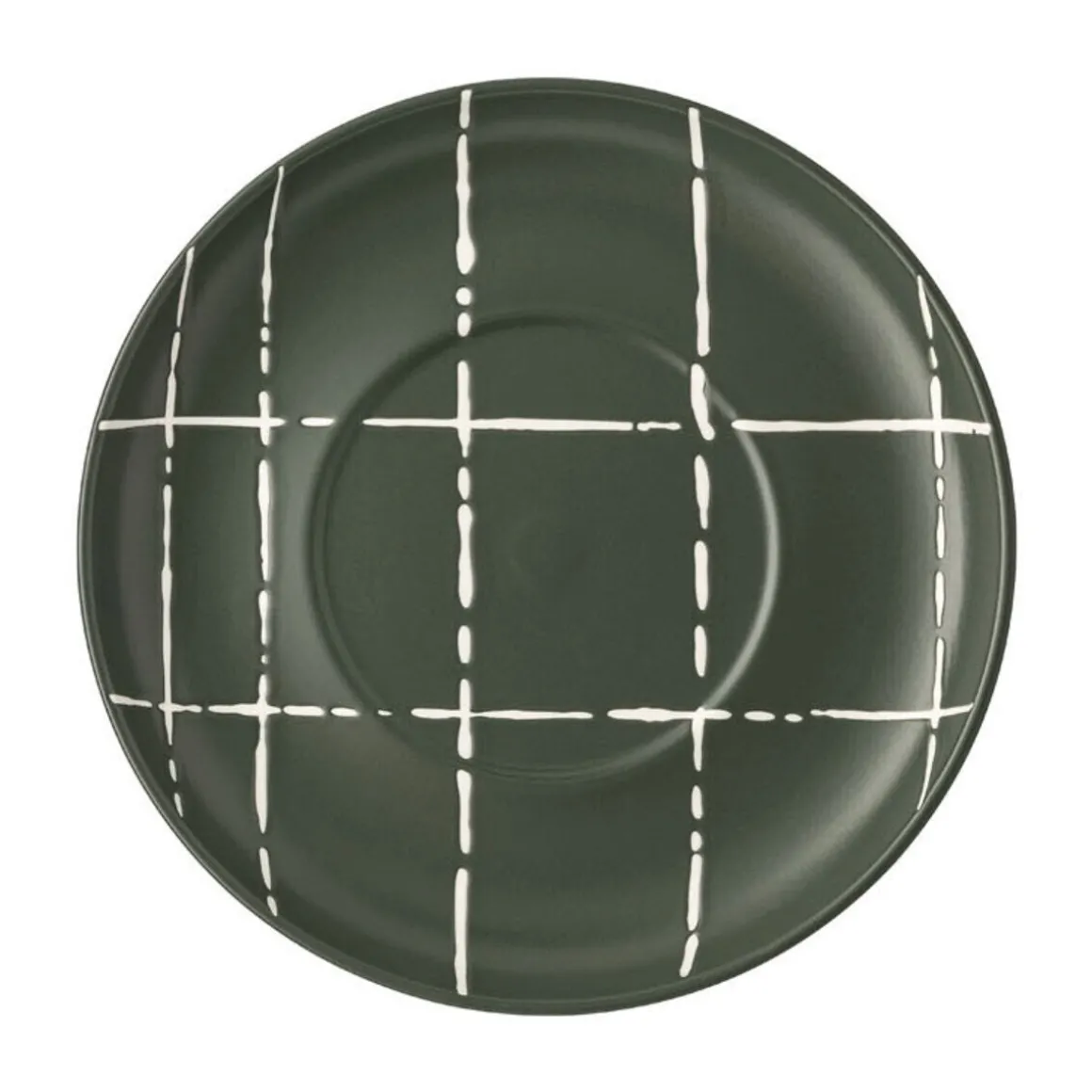 ThomasKaffee/Tee-Untertasse 15 cm Fun Karo dark