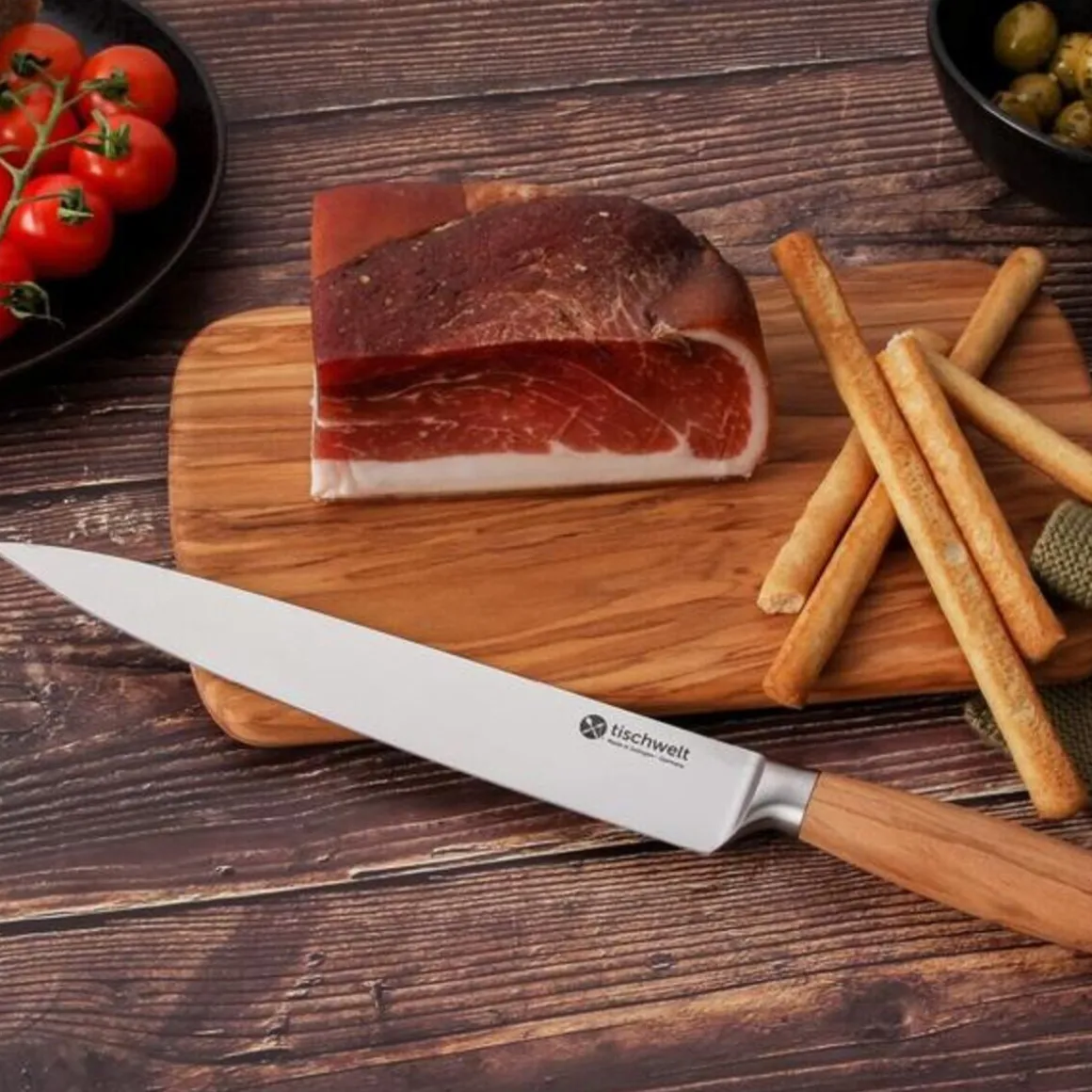 TischweltSchinkenmesser 20 cm Nature