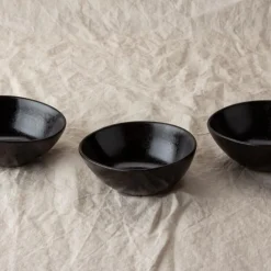 TischweltSchälchen 12x10 cm Java schwarz