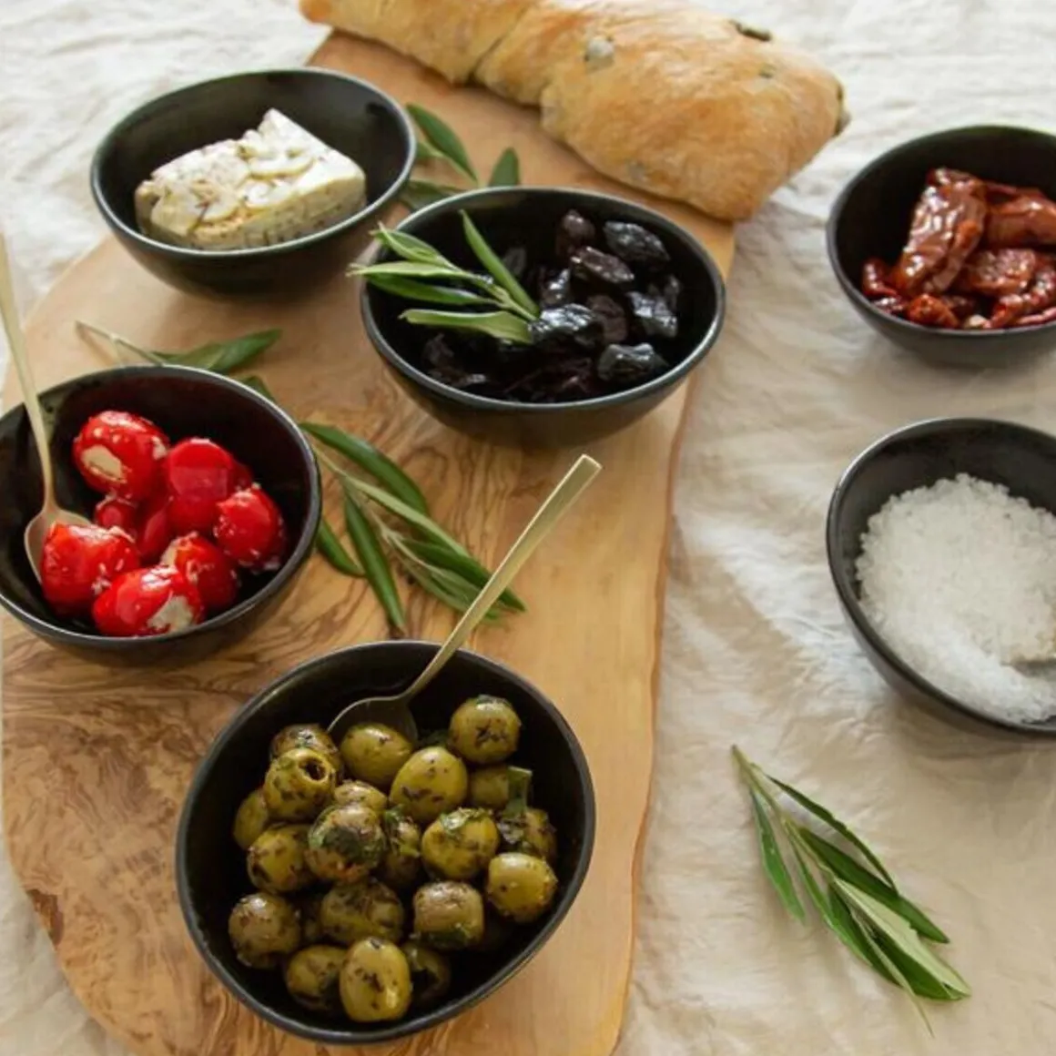 TischweltSchälchen 12x10 cm Java schwarz