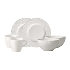 Villeroy & BochFrühstücksset 6-tlg. Manufacture Rock Blanc