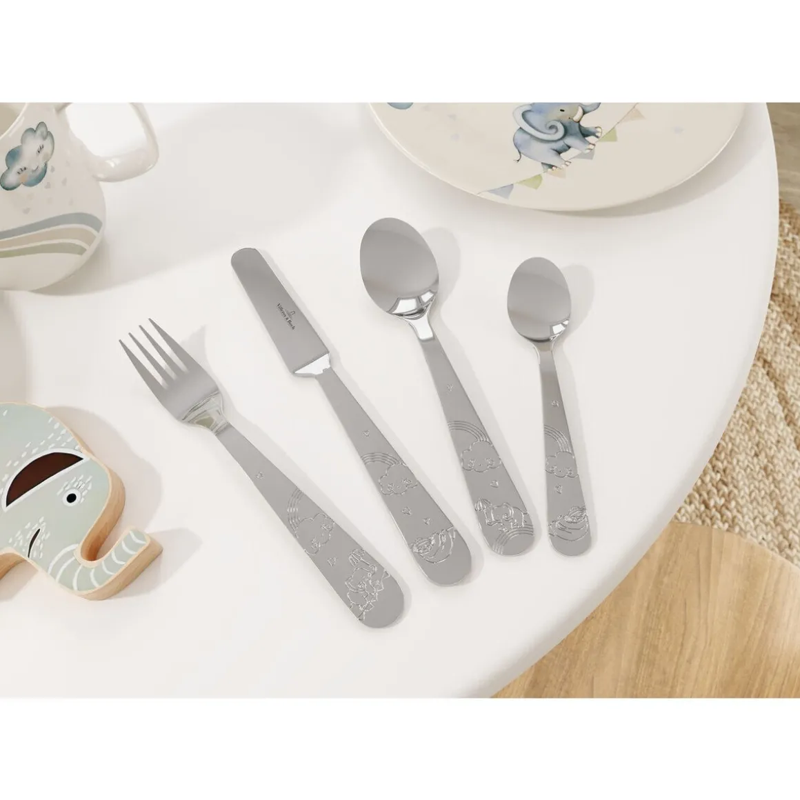 Villeroy & BochKinderbesteck-Set 4-tlg. Boho Kids Walk like an elephant