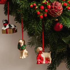 Villeroy & BochOrnamente Hunde 3-tlg. Nostalgic Ornaments