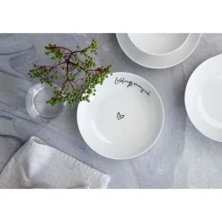 Villeroy & BochSchale flach 19 cm Statement Lieblingsmensch