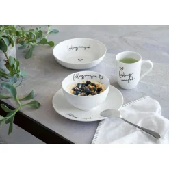 Villeroy & BochSchale flach 19 cm Statement Lieblingsmensch