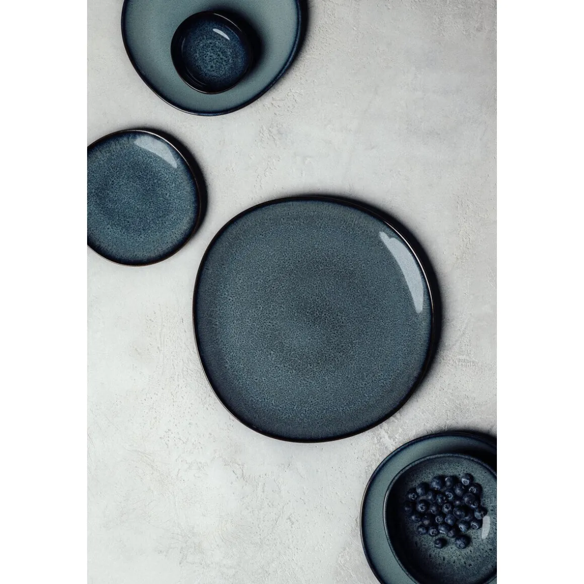 Villeroy & BochServierplatte 32 cm Lave gris