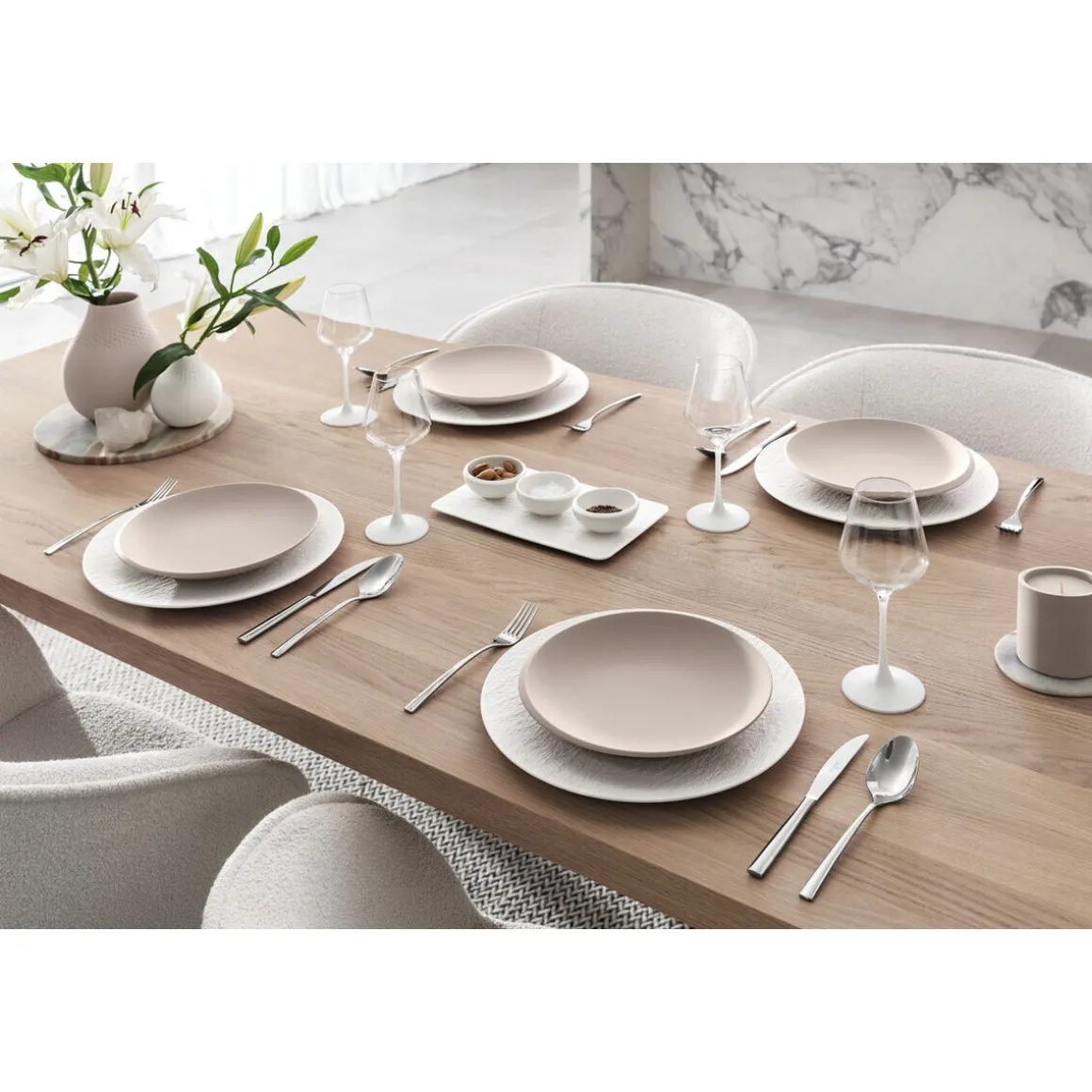 Villeroy & BochServierplatte 35x18 cm Manufacture Rock blanc