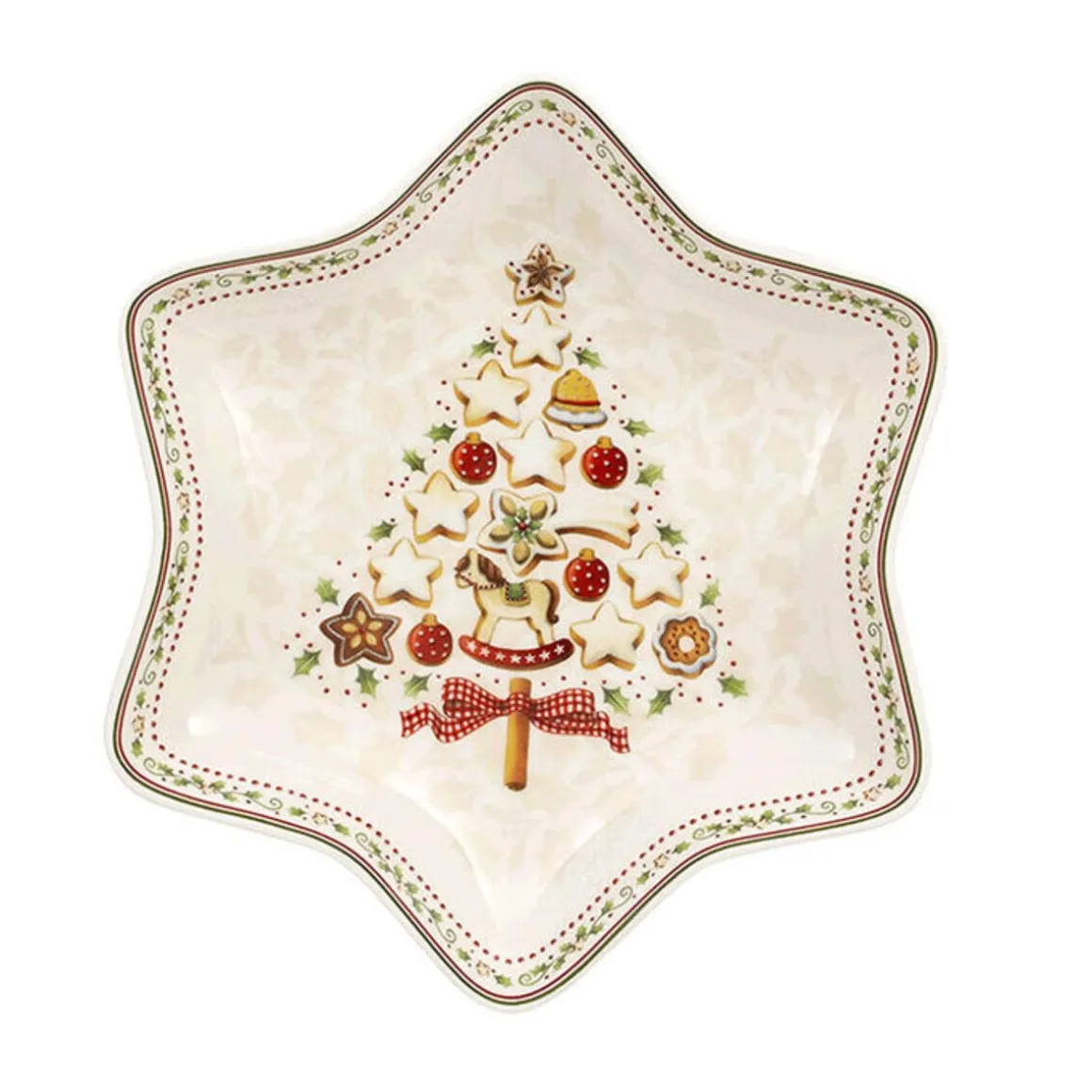 Villeroy & BochSternschale 27cm mittel Baum Winter Bakery Delight Neue Form 2016