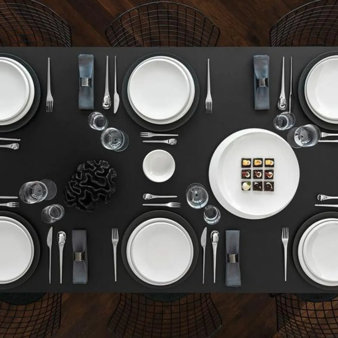 Villeroy & BochTafelbesteck-Set 30-tlg. NewMoon edelstahl