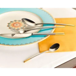Villeroy & BochTafelmesser 24 cm Ella Edelstahl teilvergoldet