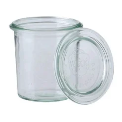 WeckMini-Sturzglas 140ml (Einmachglas) o. Klammern u. Gummi 761