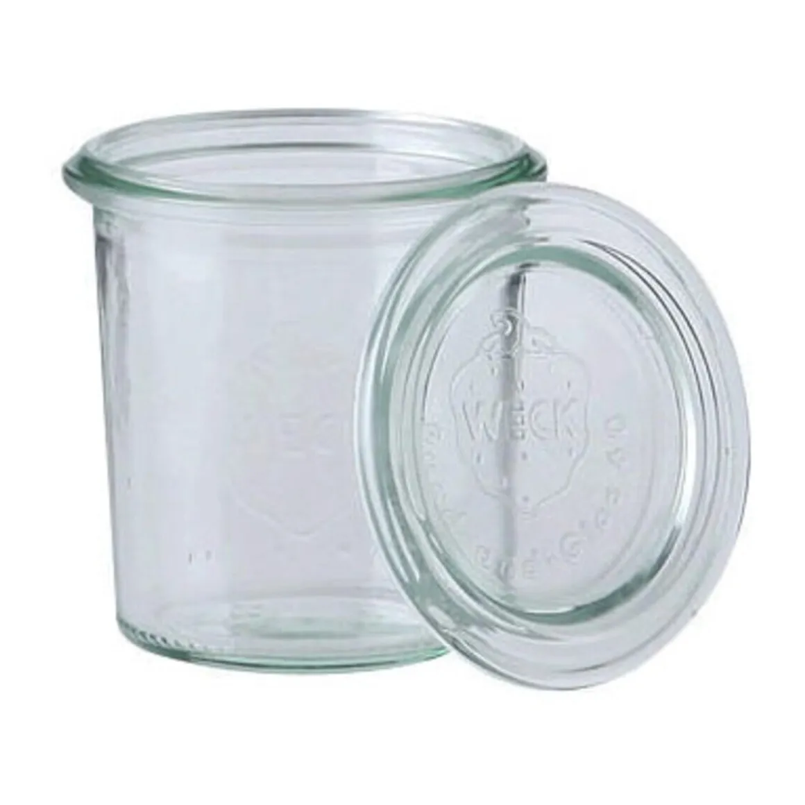 WeckMini-Sturzglas 140ml (Einmachglas) o. Klammern u. Gummi 761