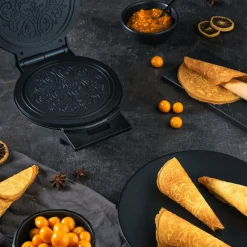 wilfaWaffeleisen Culture 1000 W schwarz