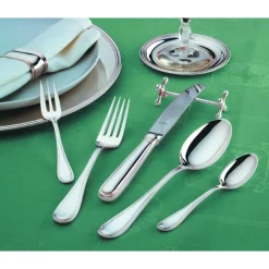 WilkensMenümesser 23 cm Schwedisch Faden 925 Sterlingsilber