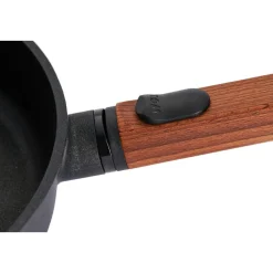 WollGuss-Flachpfanne 24 cm Eco Logic QXR schwarz