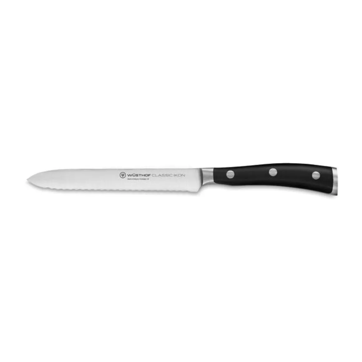 WüsthofAufschnittmesser mit Wellenschliff Classic Ikon 14cm