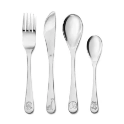 ZilverstadKinderbesteck 4-tlg Miffy Zoo