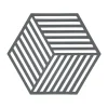Zone DenmarkUntersetzer 16x14 cm Hexagon Cool Grey