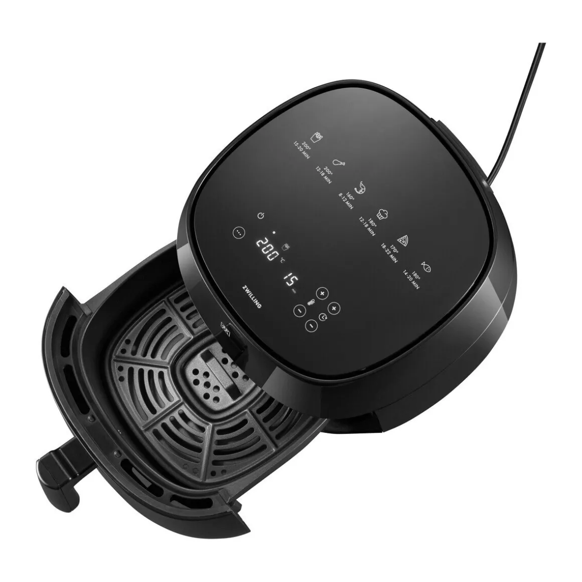 ZwillingHeißluftfritteuse 4,0 l 1400 W schwarz