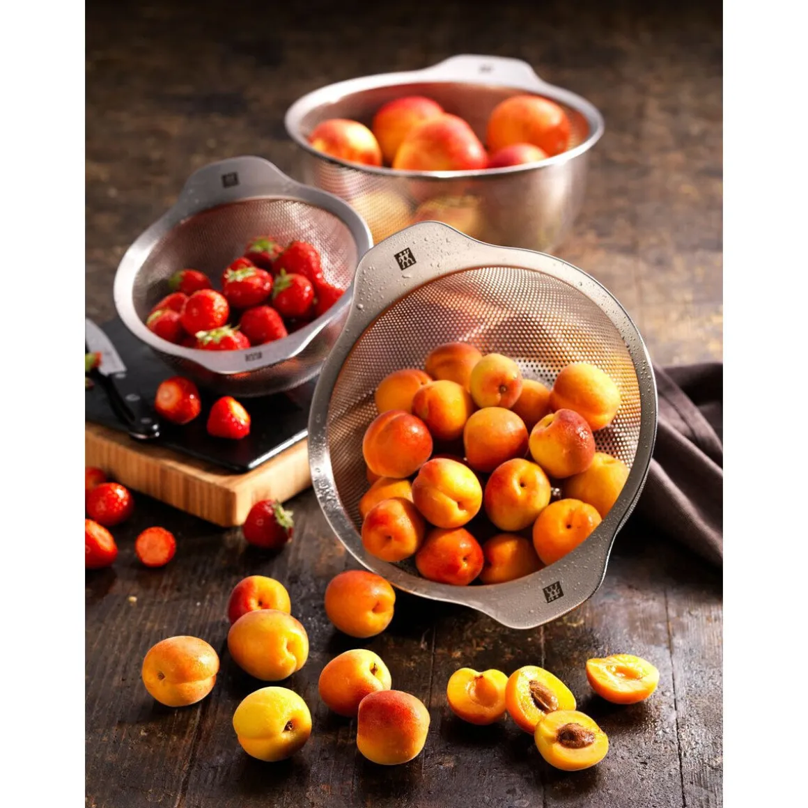 ZwillingSieb 24 cm Table edelstahl