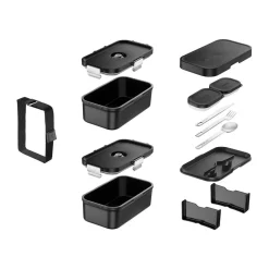 ZwillingVakuum-Lunchbox to go 16-tlg. Fresh & Save schwarz