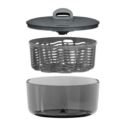 ZylissSalatschleuder 27 cm EasySpin edelstahl