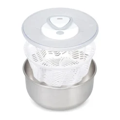 ZylissSalatschleuder 26 cm EasySpin 2 edelstahl