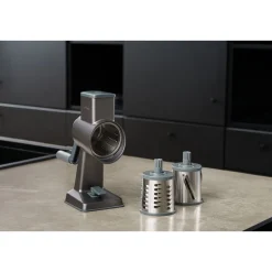 ZylissTrommelreibe 4-tlg. Gourmet schwarz